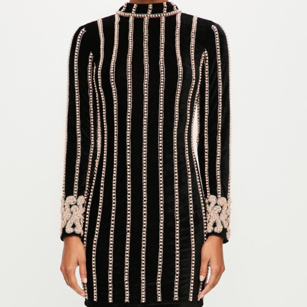 Missguided Pearl Dress